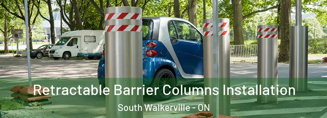  Retractable Barrier Columns Installation South Walkerville - ON