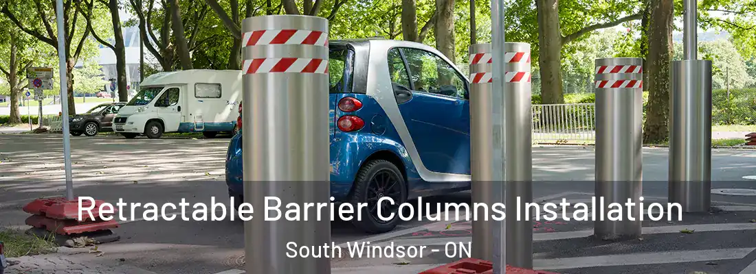  Retractable Barrier Columns Installation South Windsor - ON