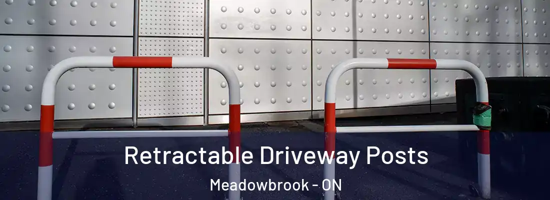  Retractable Driveway Posts Meadowbrook - ON