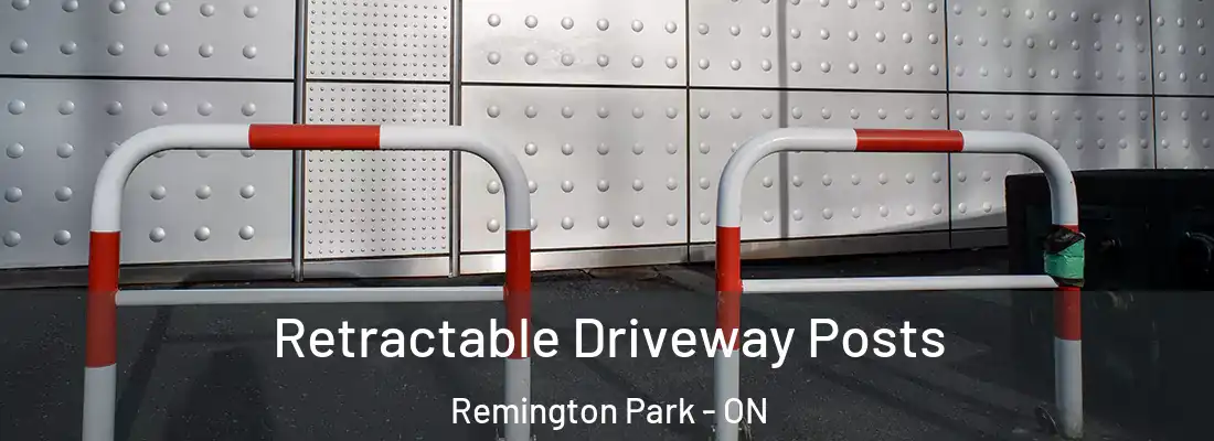  Retractable Driveway Posts Remington Park - ON