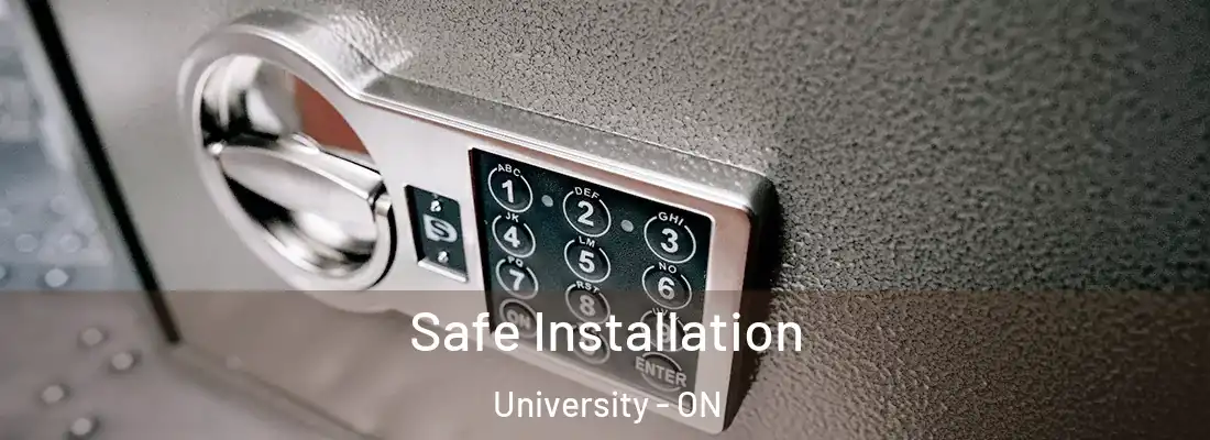  Safe Installation University - ON