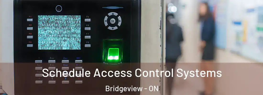  Schedule Access Control Systems Bridgeview - ON