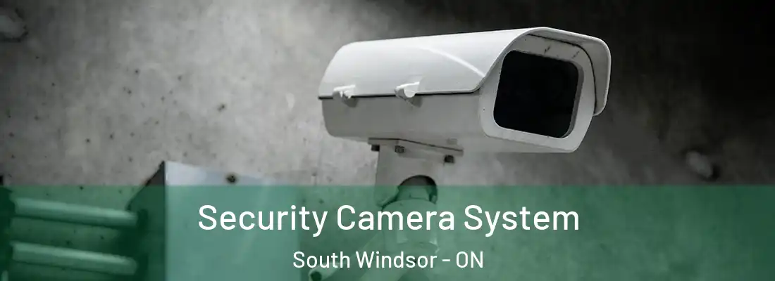  Security Camera System South Windsor - ON