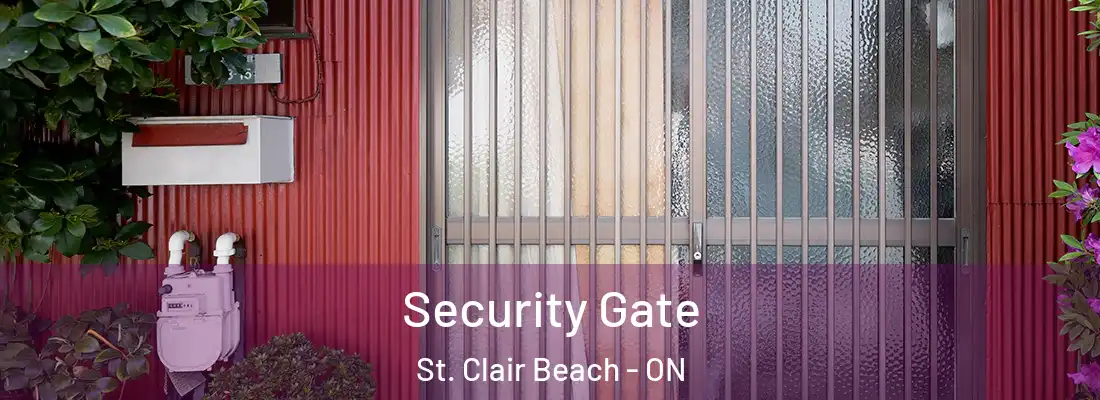  Security Gate St. Clair Beach - ON