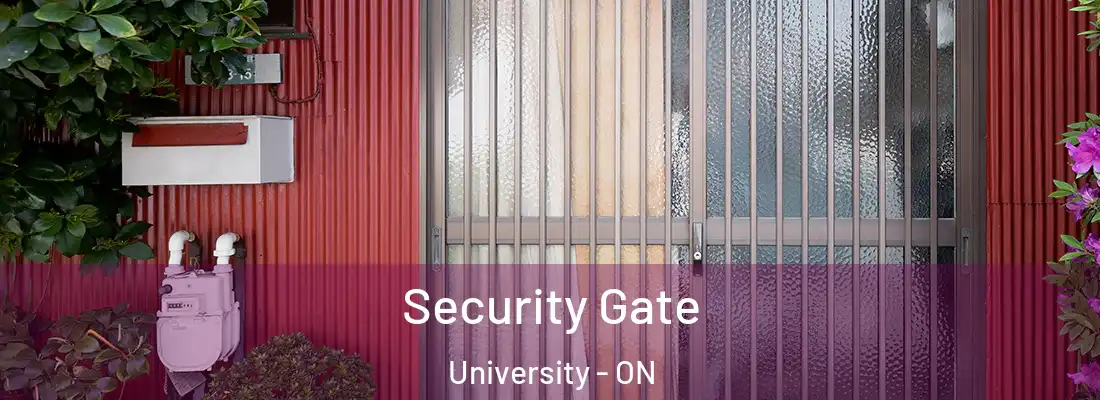  Security Gate University - ON