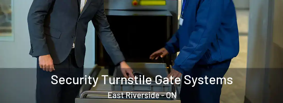  Security Turnstile Gate Systems East Riverside - ON
