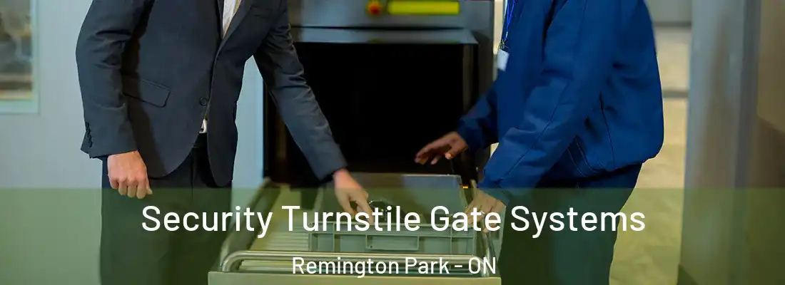  Security Turnstile Gate Systems Remington Park - ON