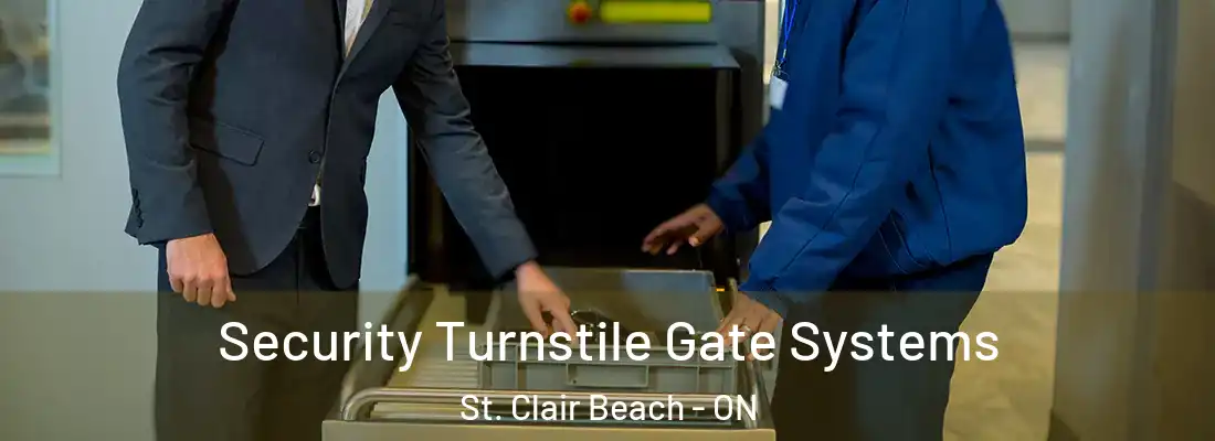  Security Turnstile Gate Systems St. Clair Beach - ON