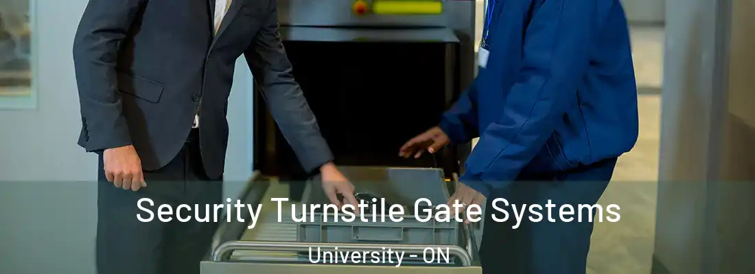 Security Turnstile Gate Systems University - ON