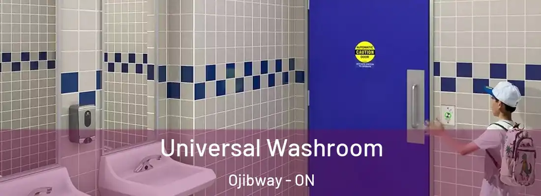  Universal Washroom Ojibway - ON