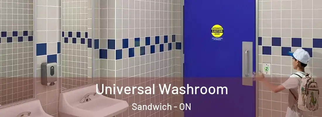  Universal Washroom Sandwich - ON