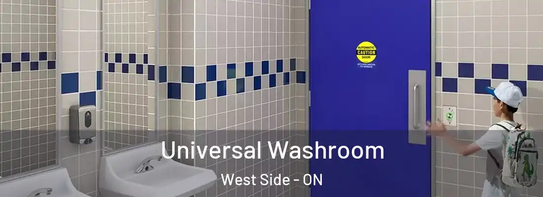  Universal Washroom West Side - ON