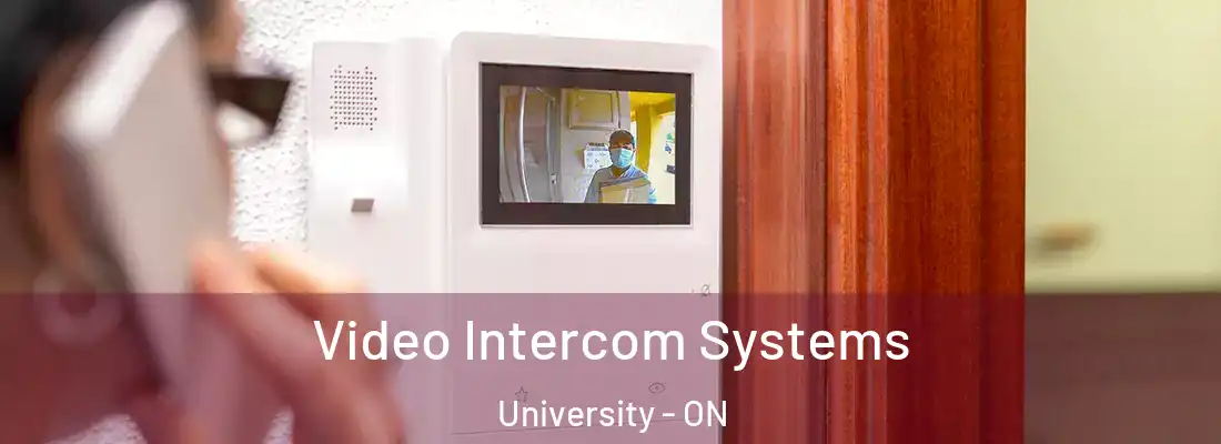  Video Intercom Systems University - ON