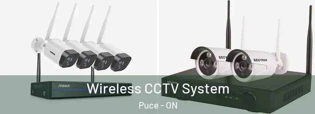  Wireless CCTV System Puce - ON