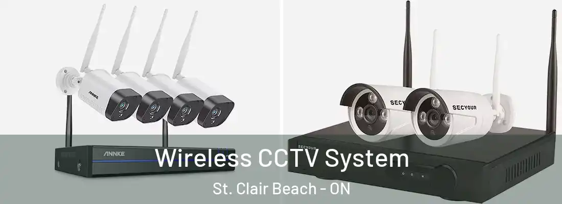  Wireless CCTV System St. Clair Beach - ON